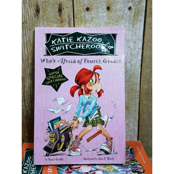 Vintage Katie Kazoo Switcheroo by Nancy Krulik 8 Book Bundle RL3 (bb6) - Picture 3 of 9